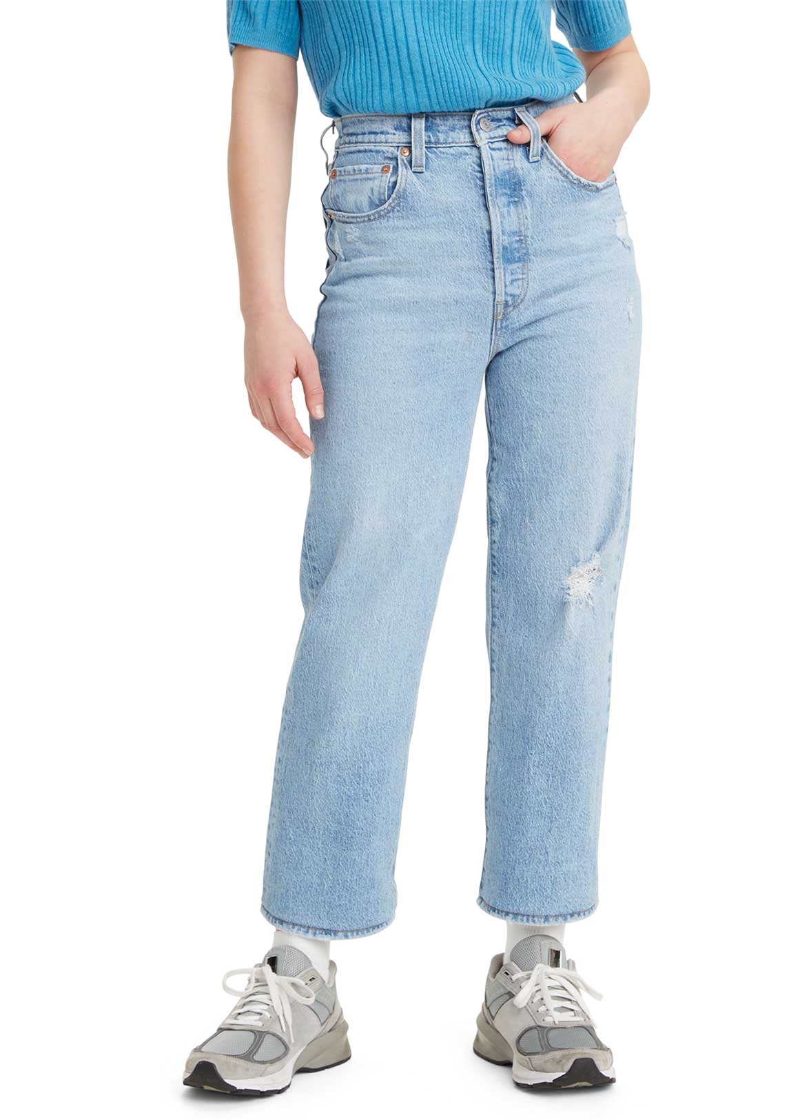 Ribcage Straight Ankle Jeans | Woolworths.co.za