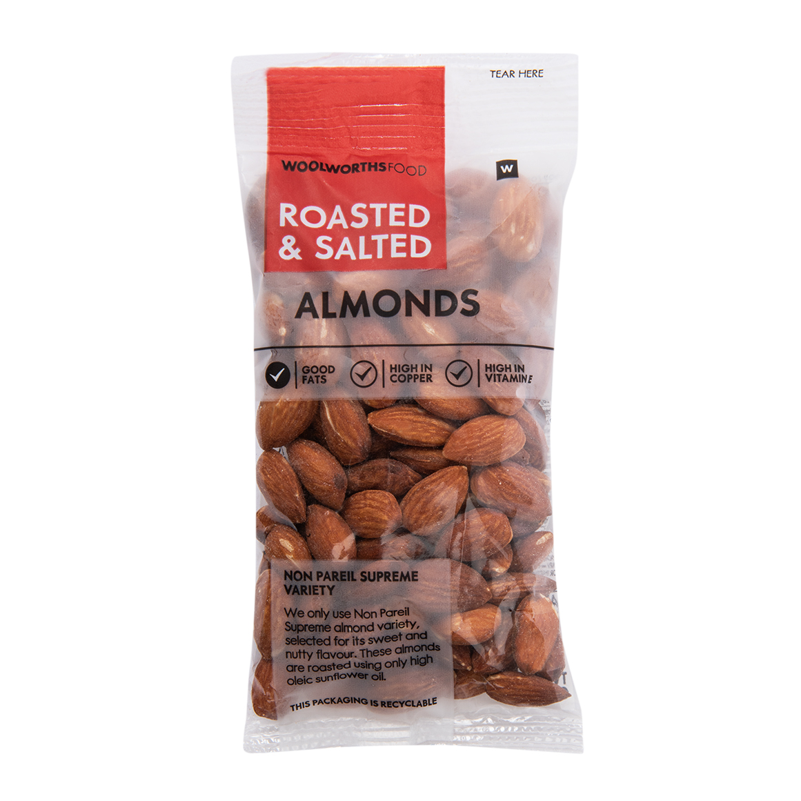 Roasted and Salted Almonds 100 g
