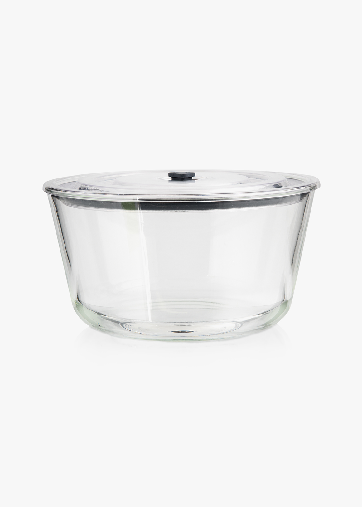 Round Airtight Glass Container 1.6L