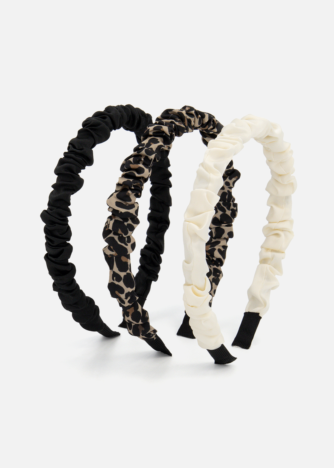 Ruche Skinny Alice Bands 3 Pack