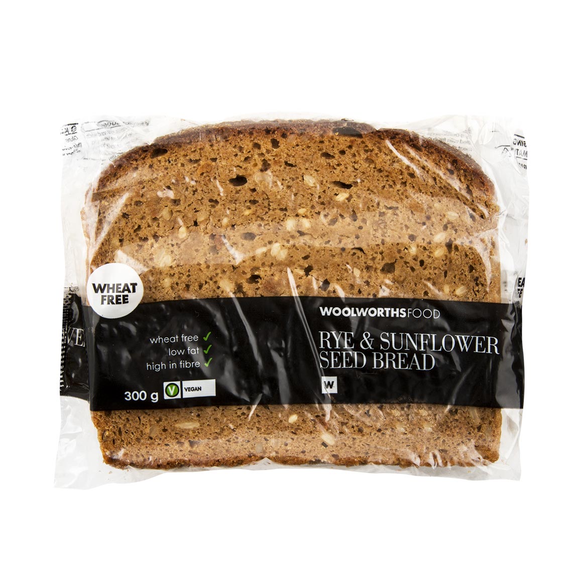 Rye & Sunflower Seed Bread 300g Woolworths.co.za