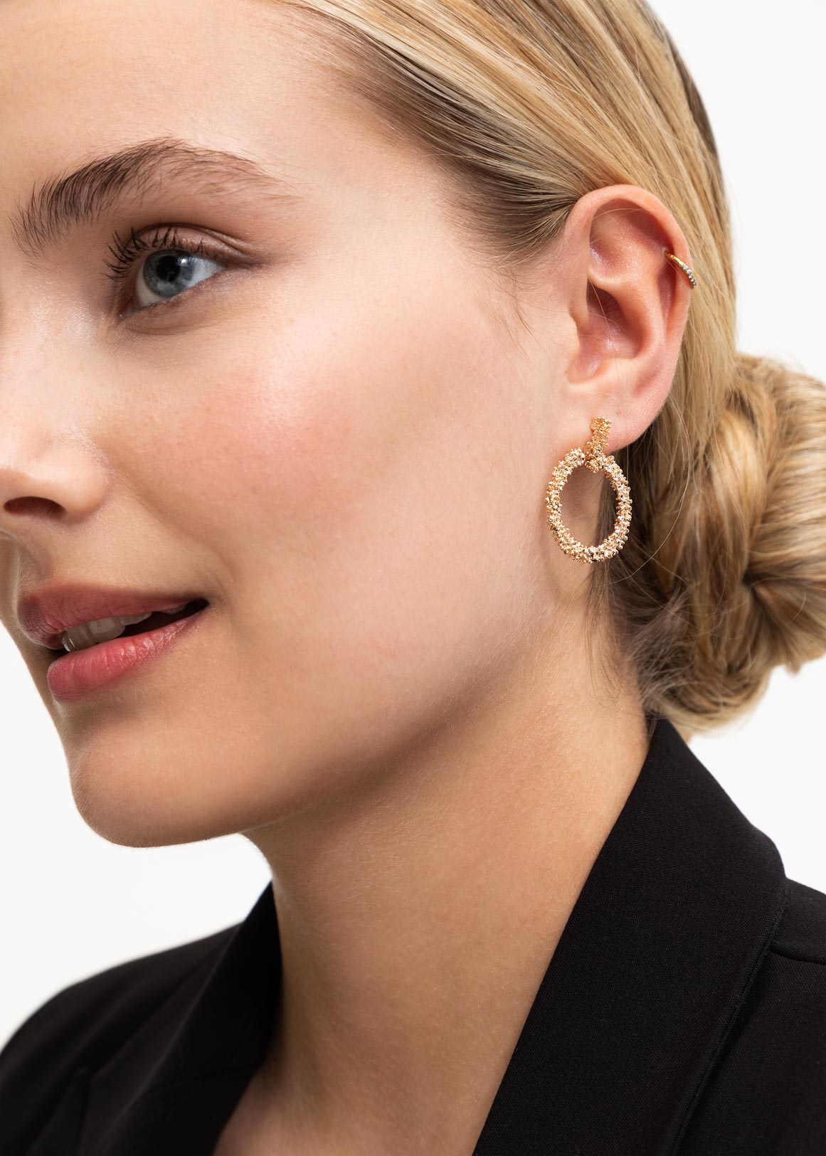 Textured drop earrings Clearance