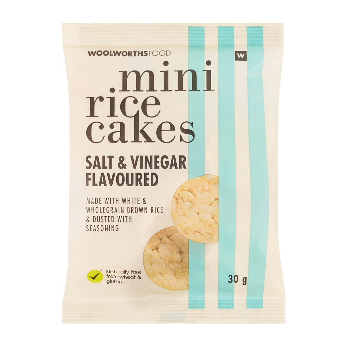Salt and Vinegar Flavoured Mini Rice Cakes 30 g