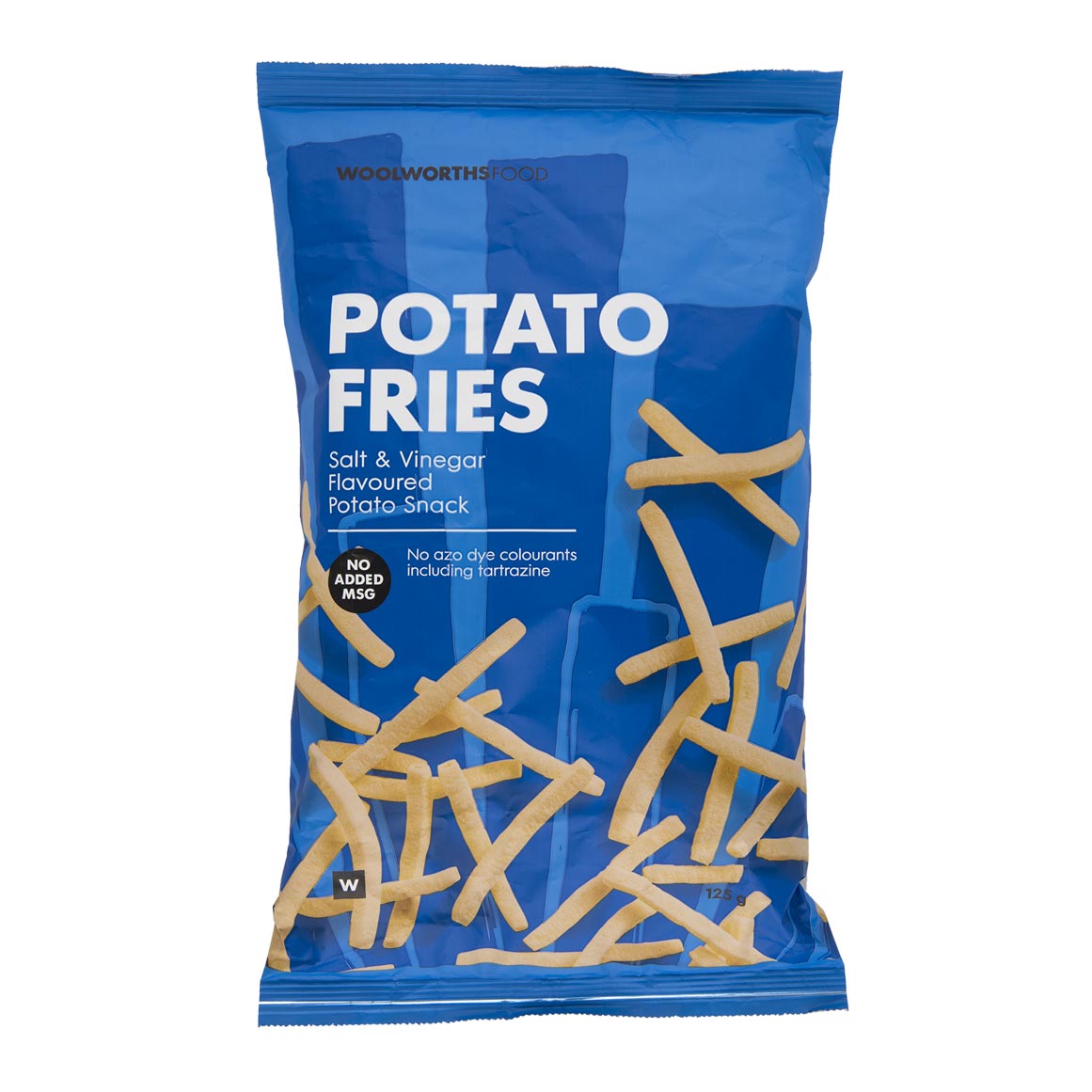 Salt and Vinegar Flavoured Potato Fries 125 g