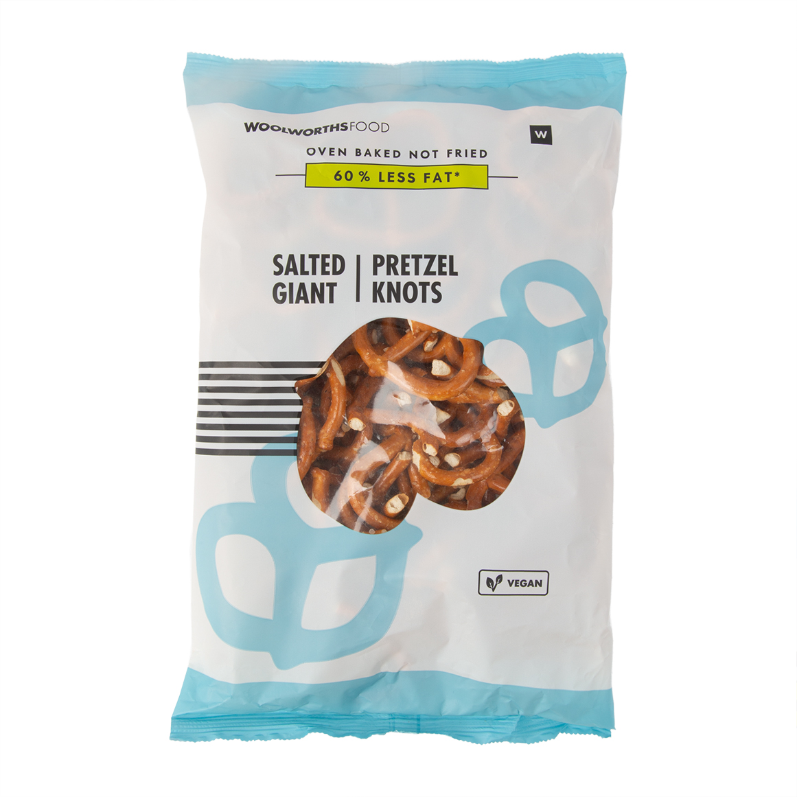 Salted Giant Pretzel Knots Snack 200 g