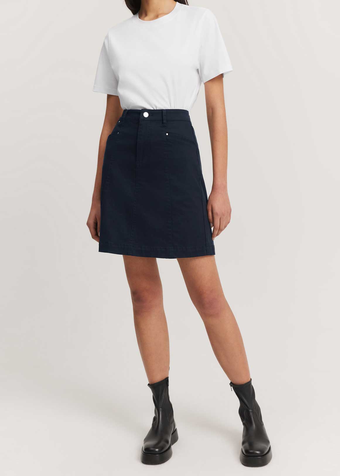 Sateen Skirt