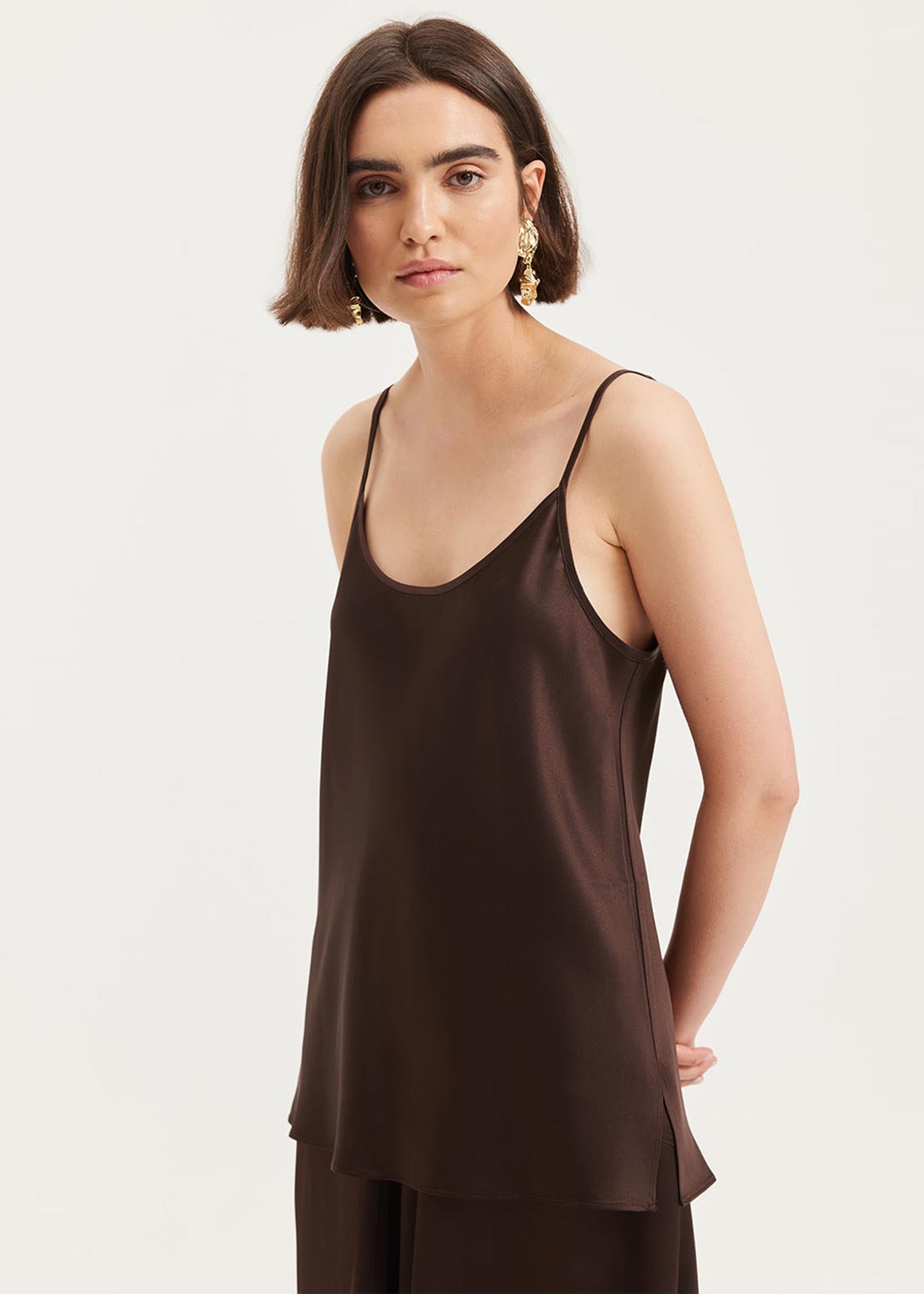 Satin Woven Cami | Woolworths.co.za