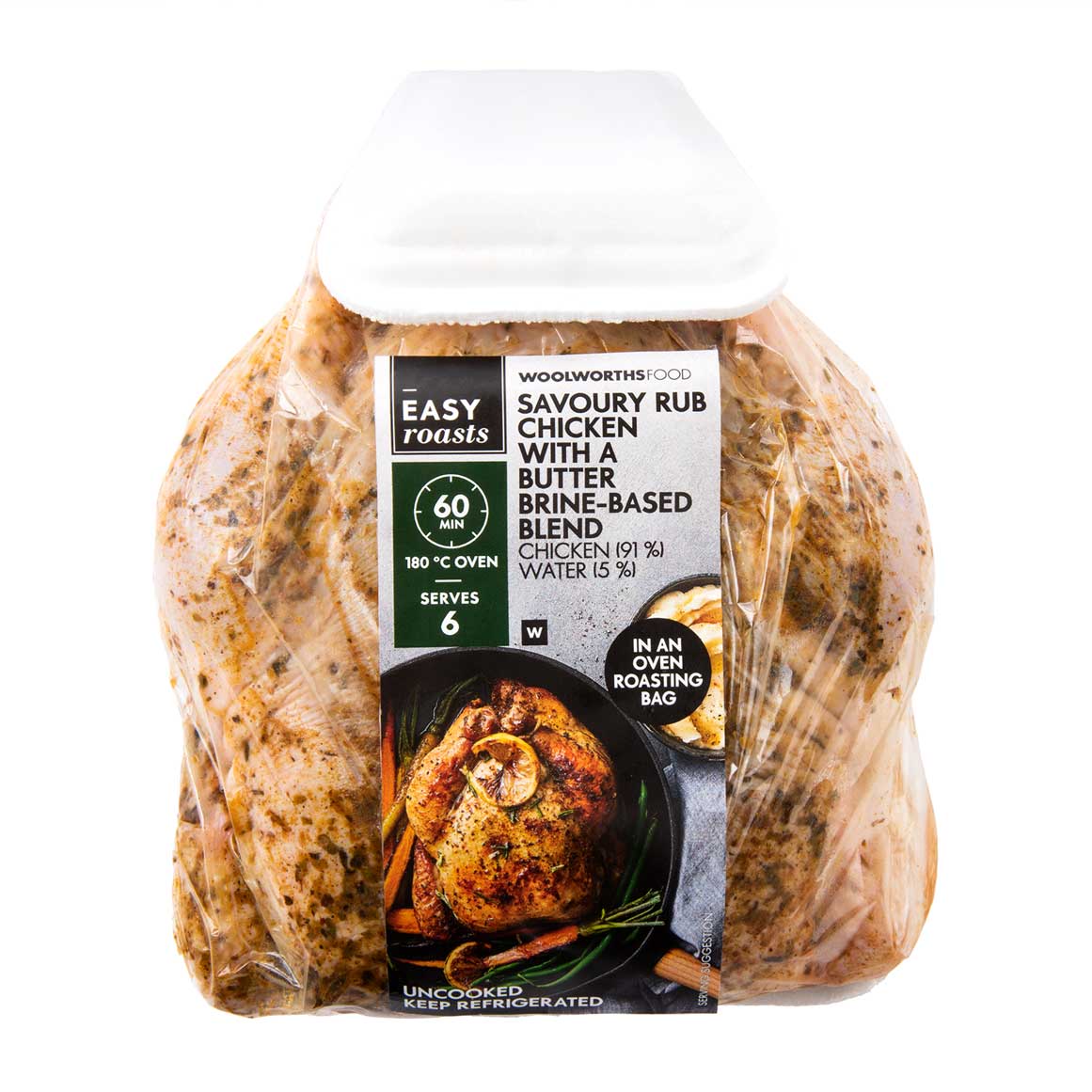 Savoury Rub Chicken Roast with a Butter Brine-Based Blend Avg 1.2 kg