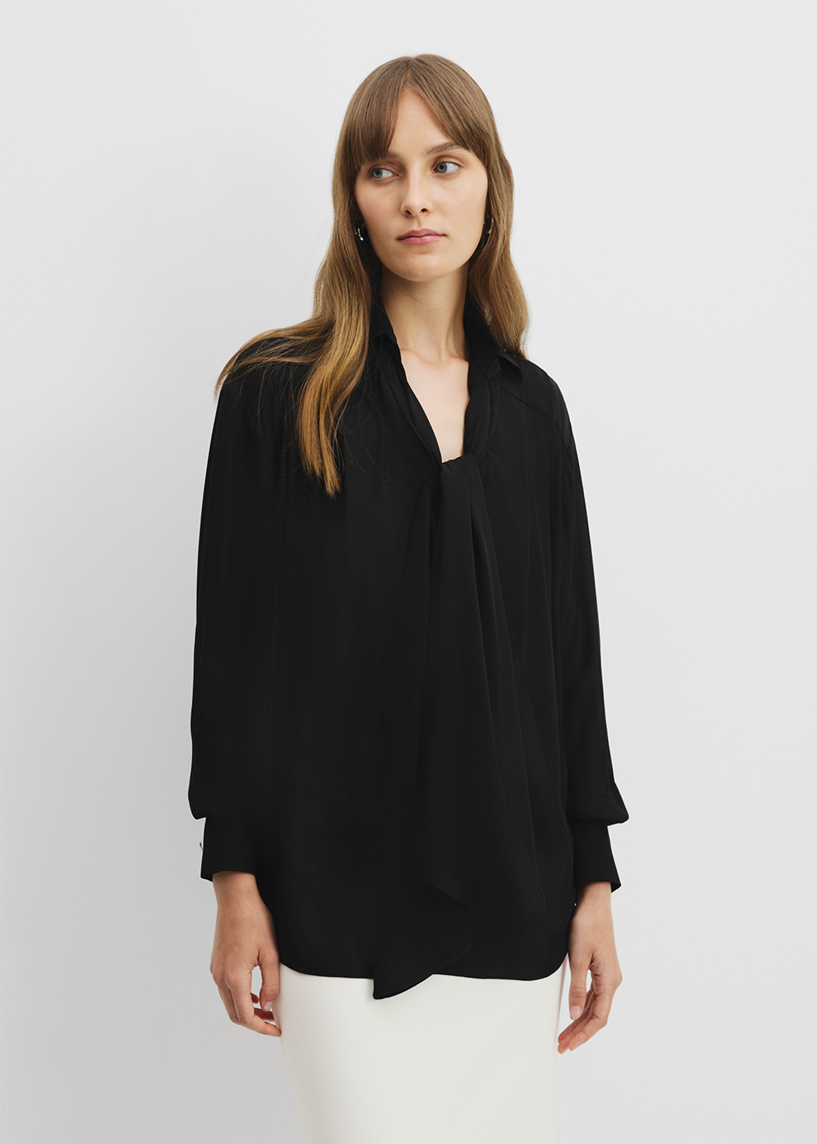 Scarf Detail Blouse
