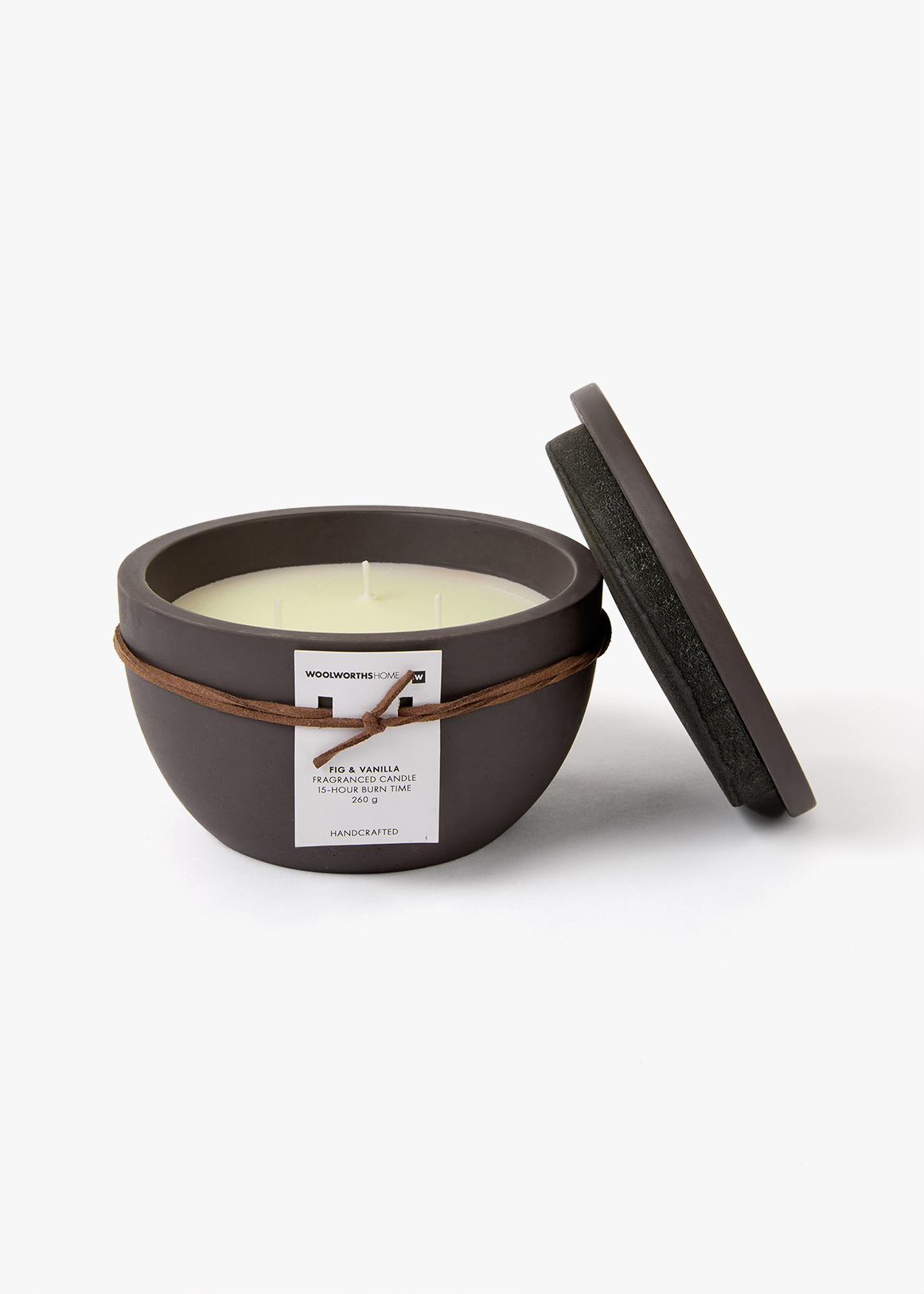 Scented Candle in Cement Holder