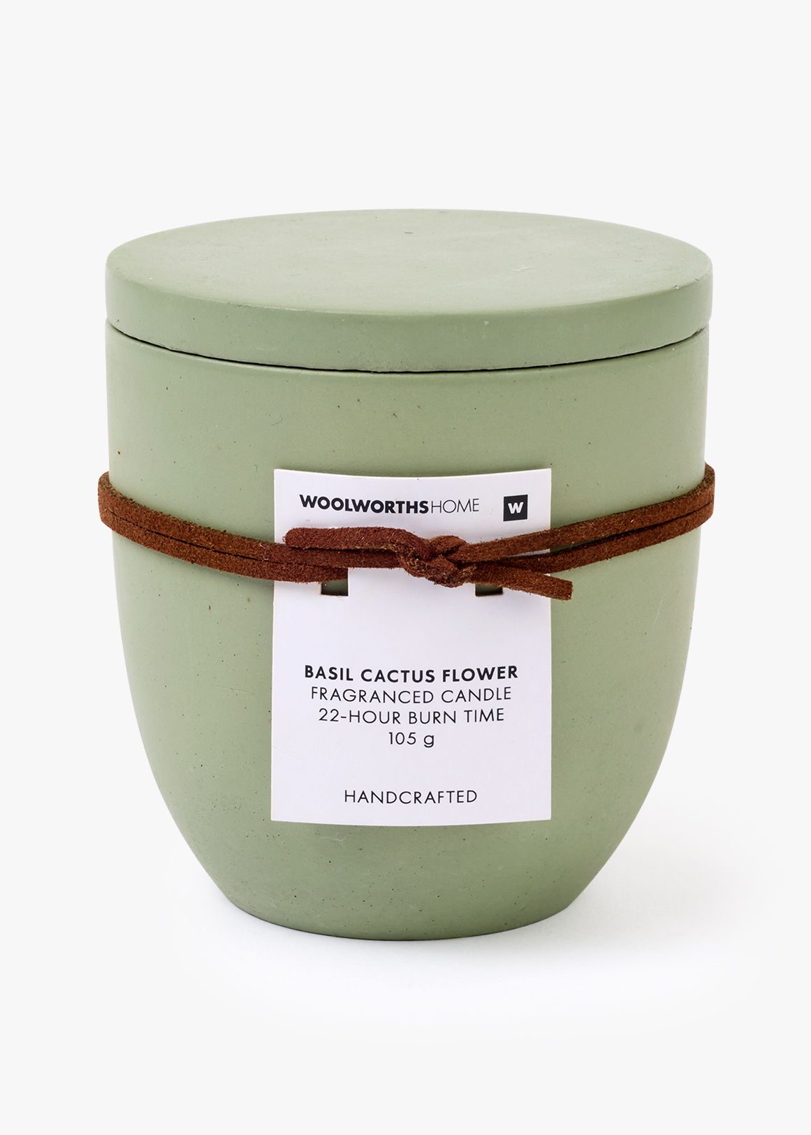 Scented Candle in Cement Holder
