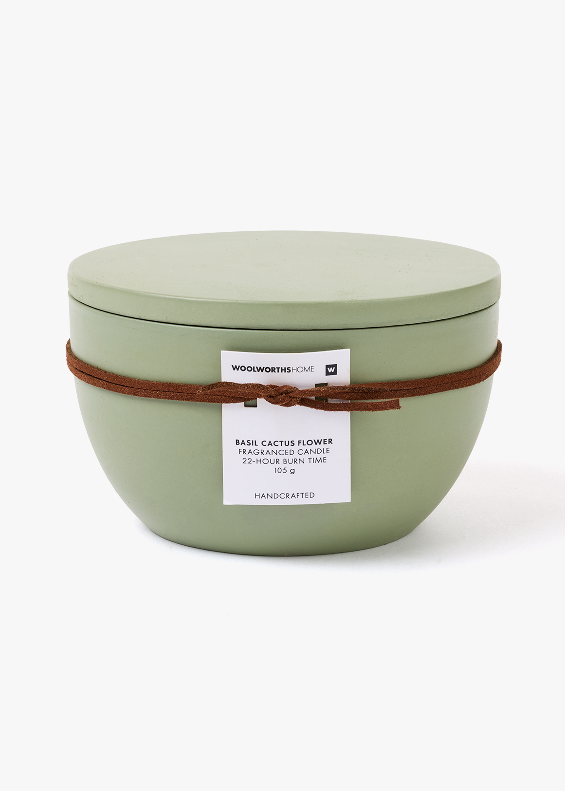 Scented Candle in Cement Holder