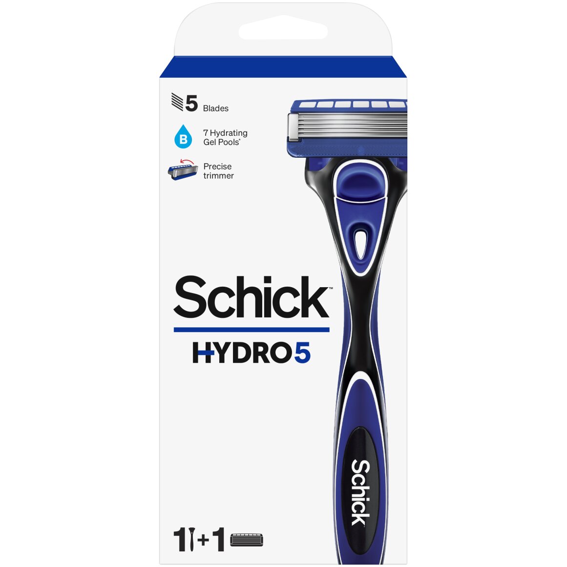 Schik Razor Schick Hydro 5 Razor with Cartridge 2 pk | Woolworths.co.za