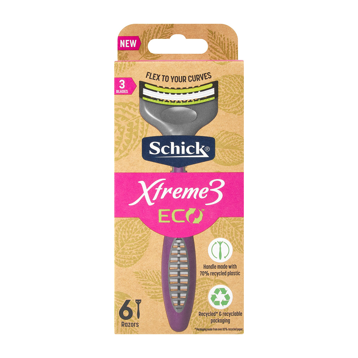 Schick Xtreme 3 Eco Disposable Razors for Women 6 pk | Woolworths.co.za