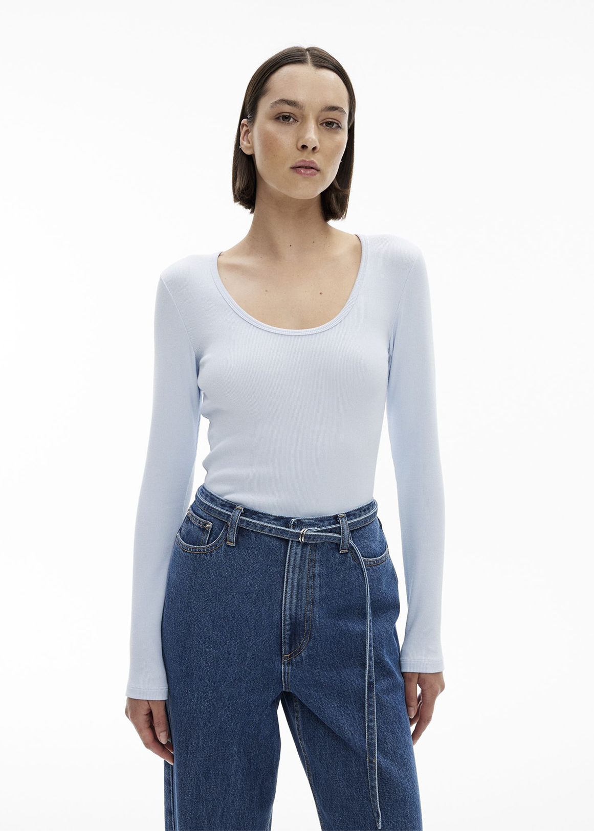 Scoop Rib Top