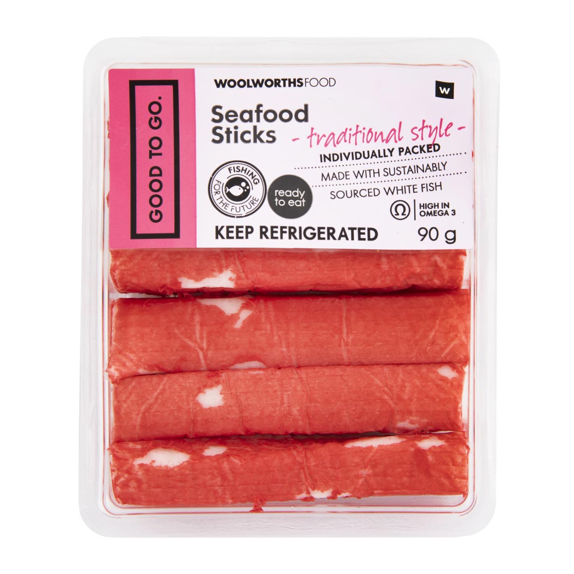 Seafood Sticks 90 g Woolworths.co.za