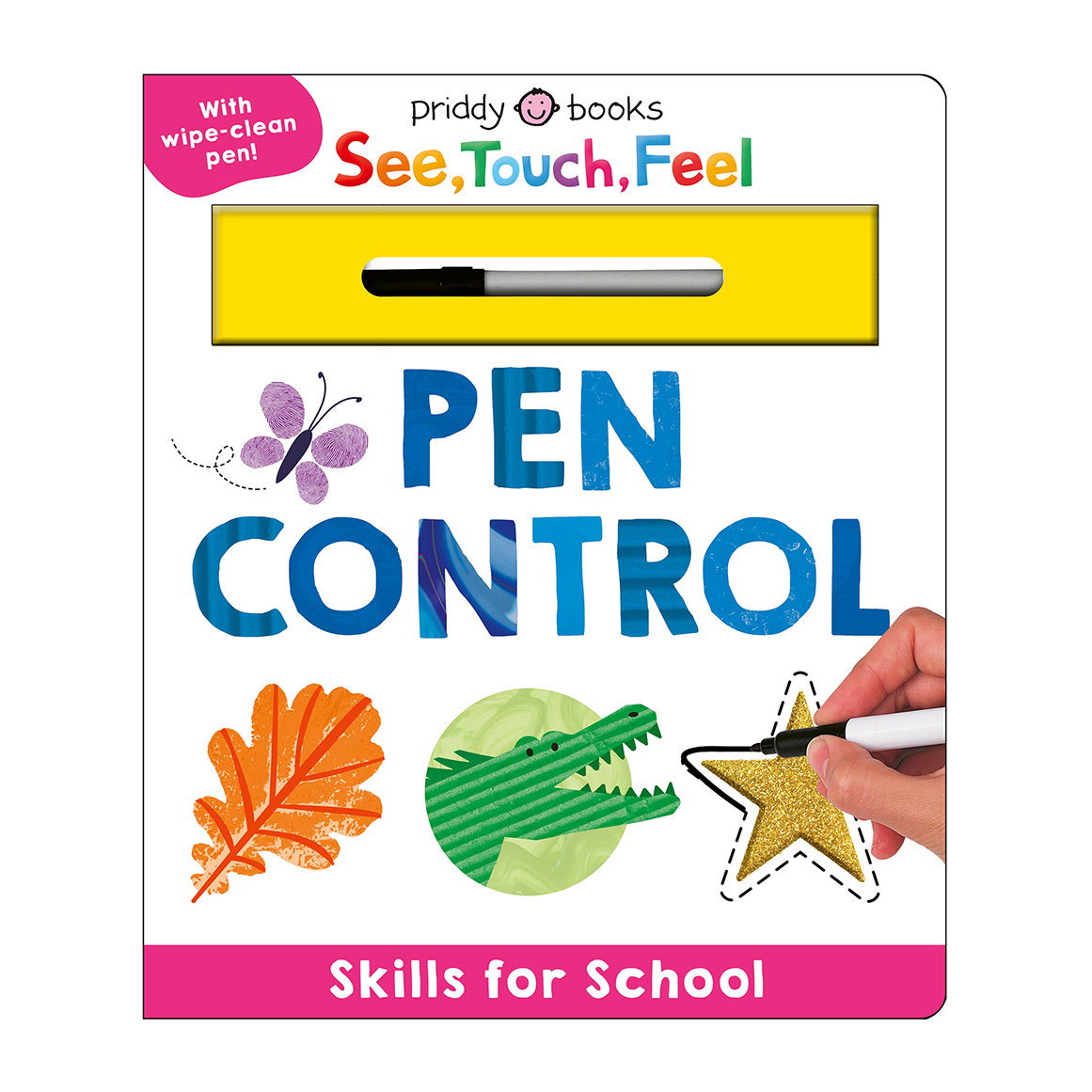 See Touch Feel: Pen Control Skills For School Wipe Clean Board Book