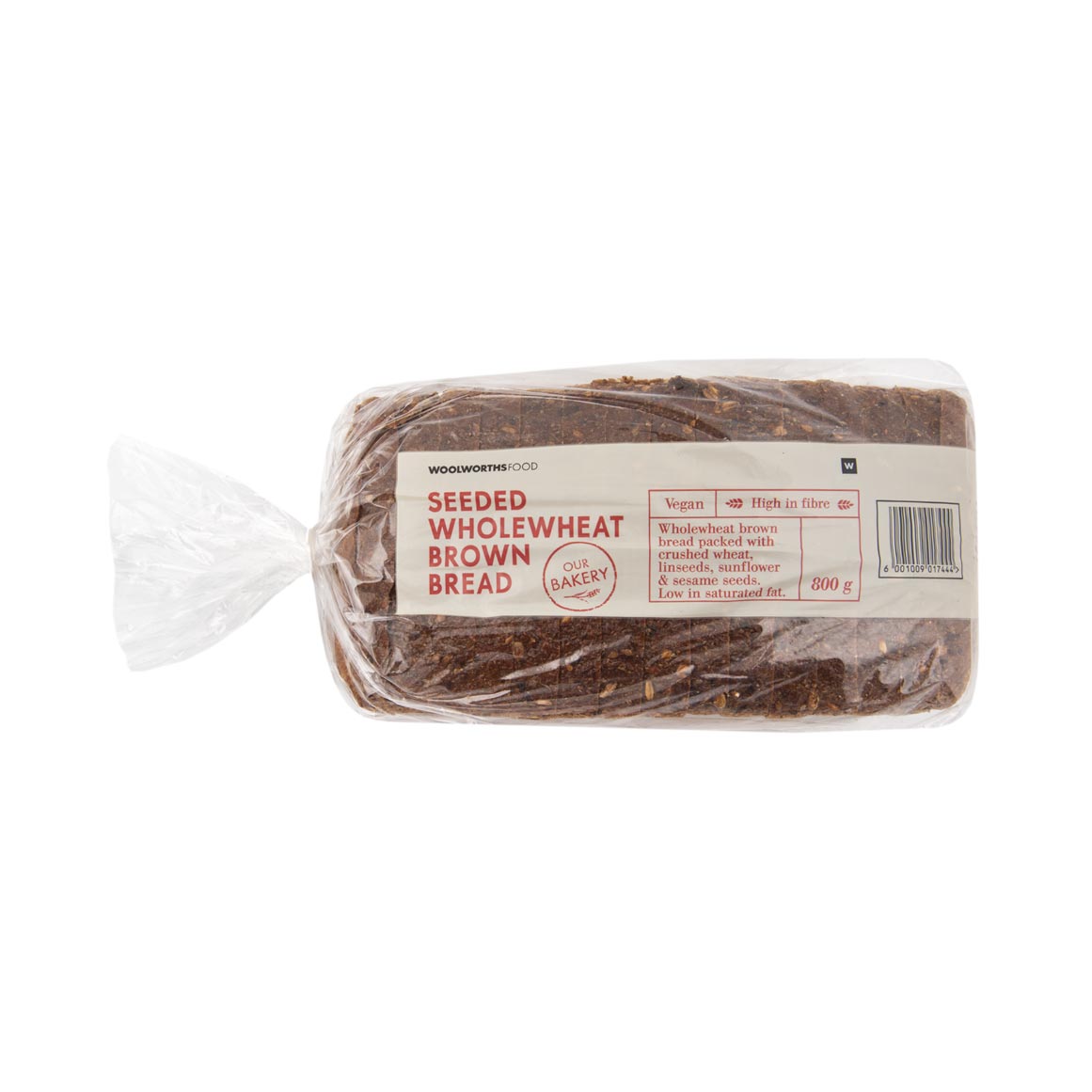 Seeded Wholewheat Brown Bread 800 g