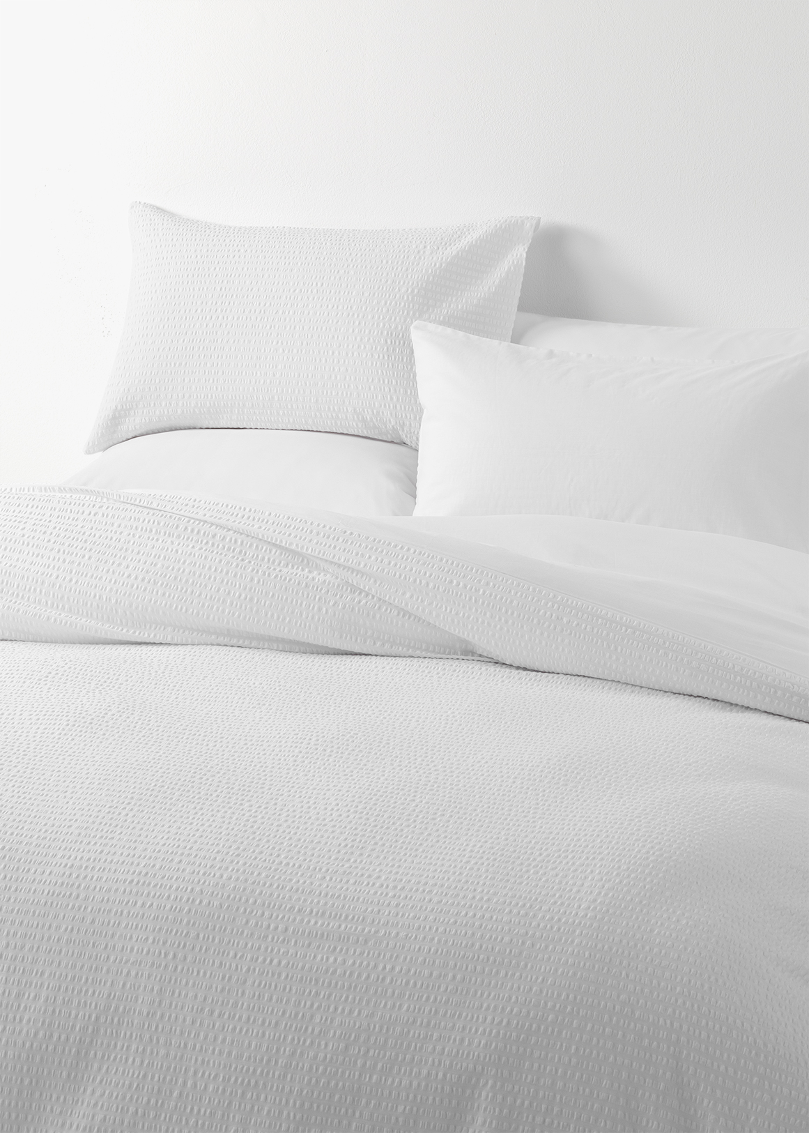 Seersucker 144TC Cotton Duvet Cover Set