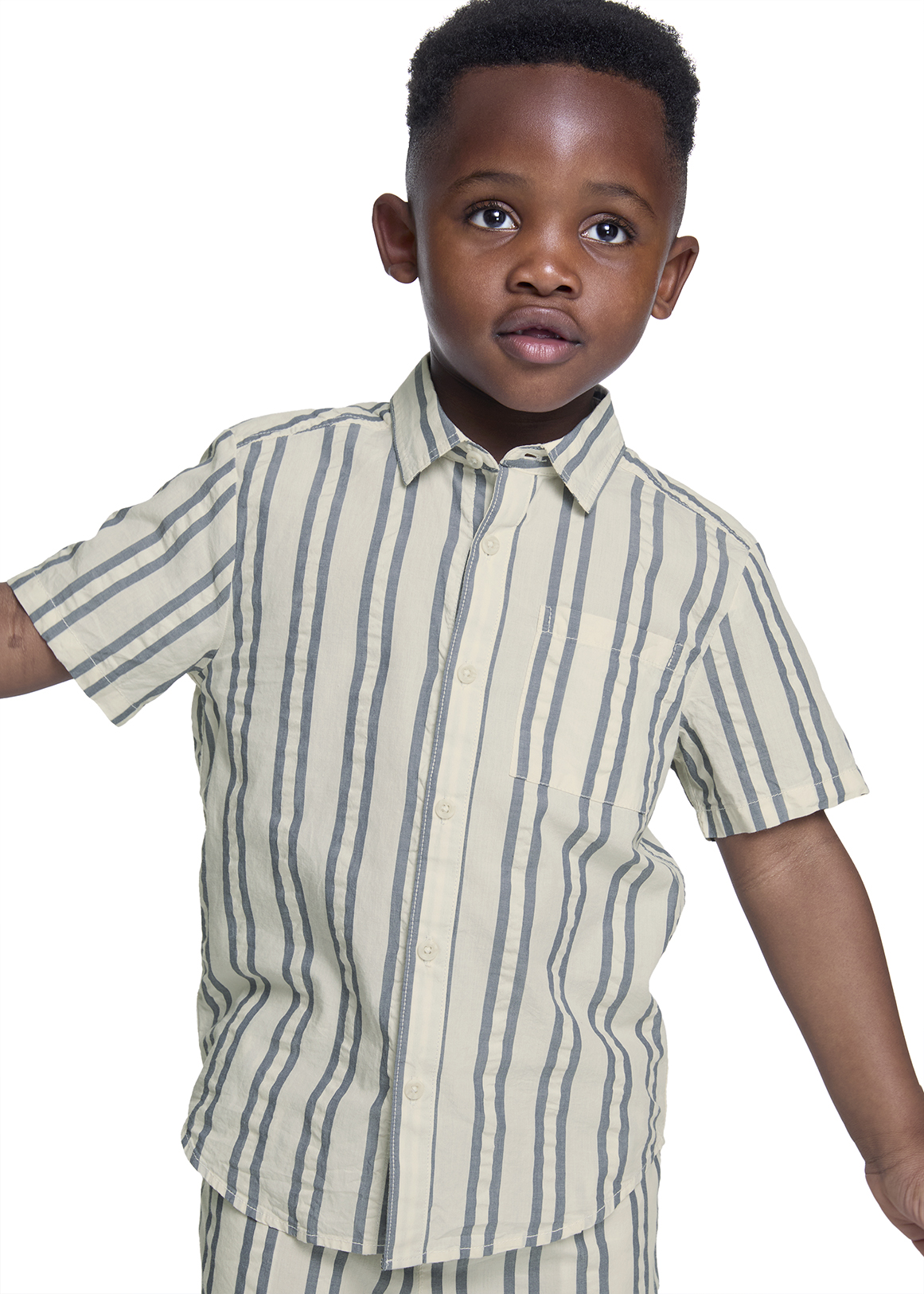 Seersucker Cotton Shirt