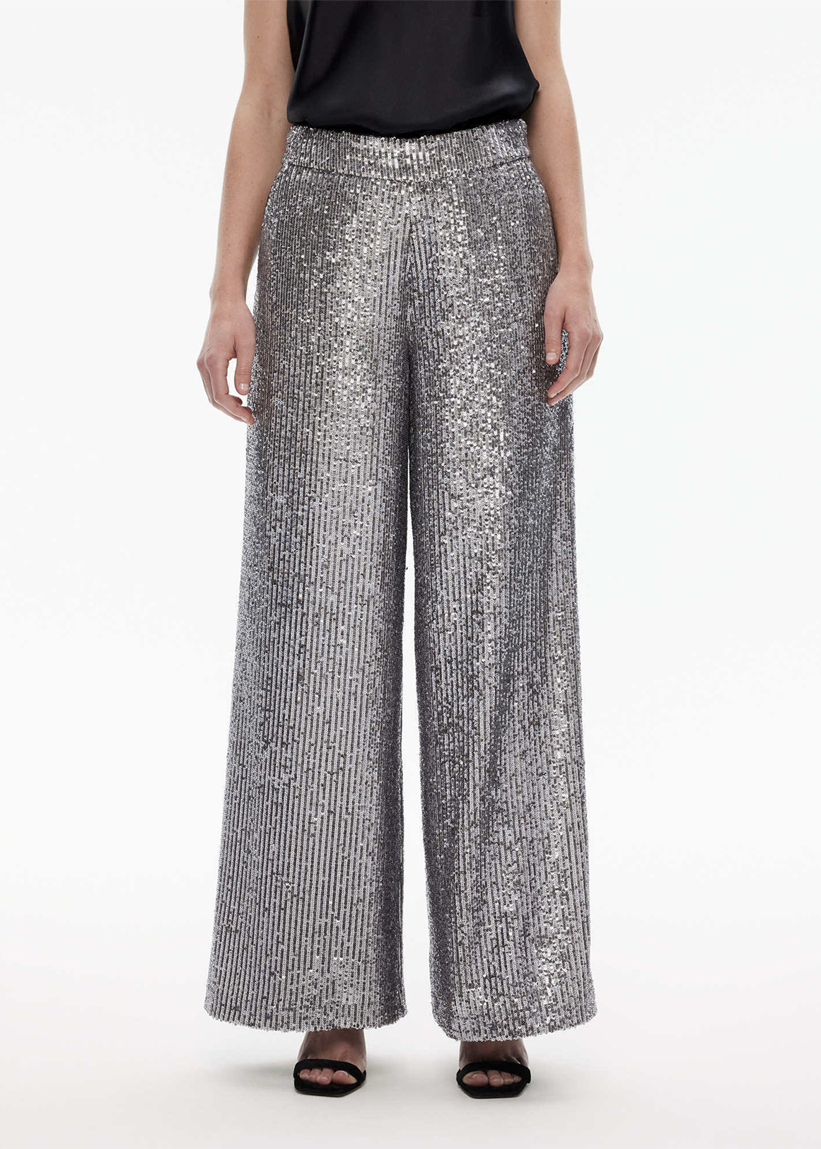 Sequin Wide Leg Trouser | Woolworths.co.za