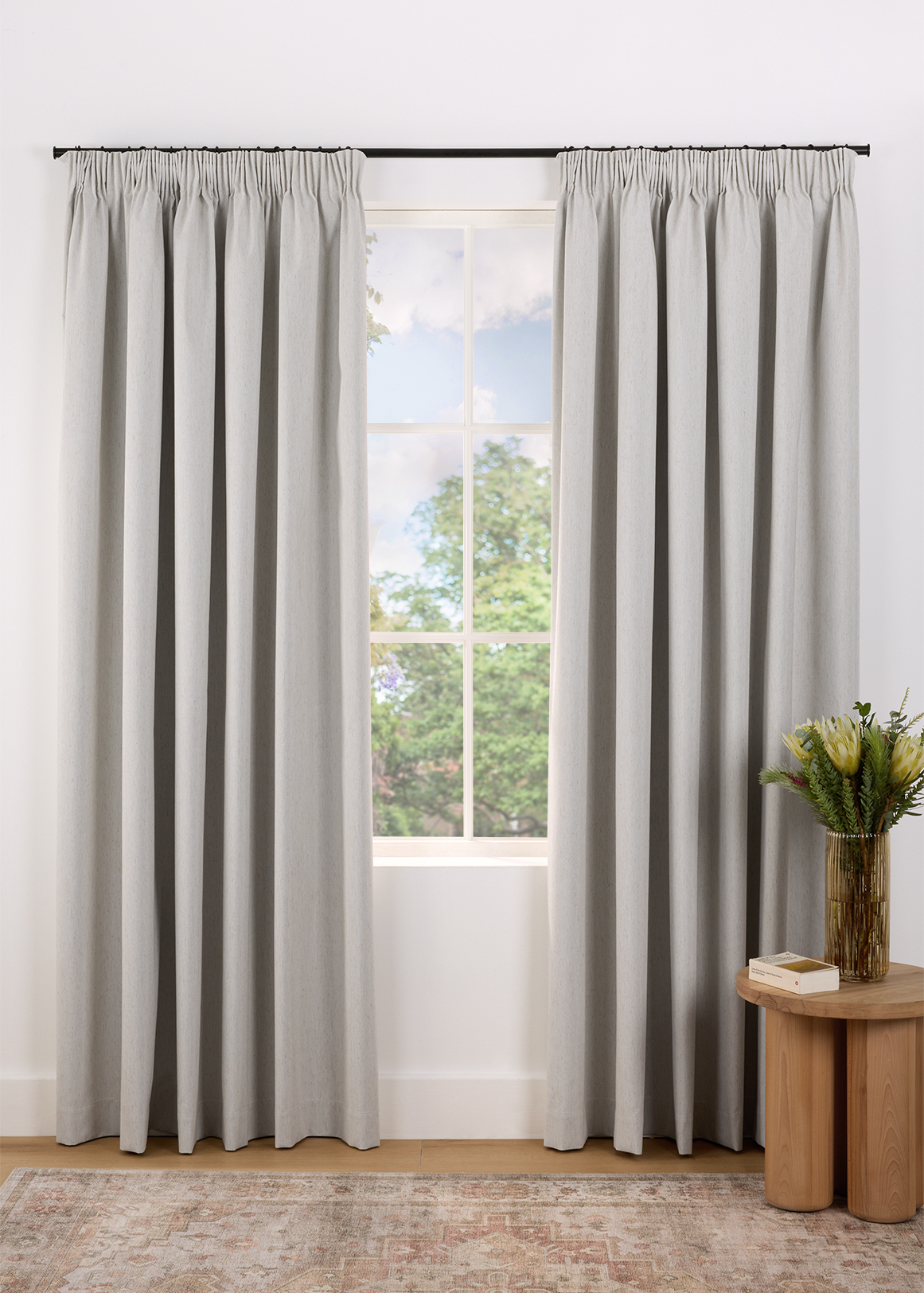 Seville Taped Block Out Curtain 230cm (W) x 218cm (L)