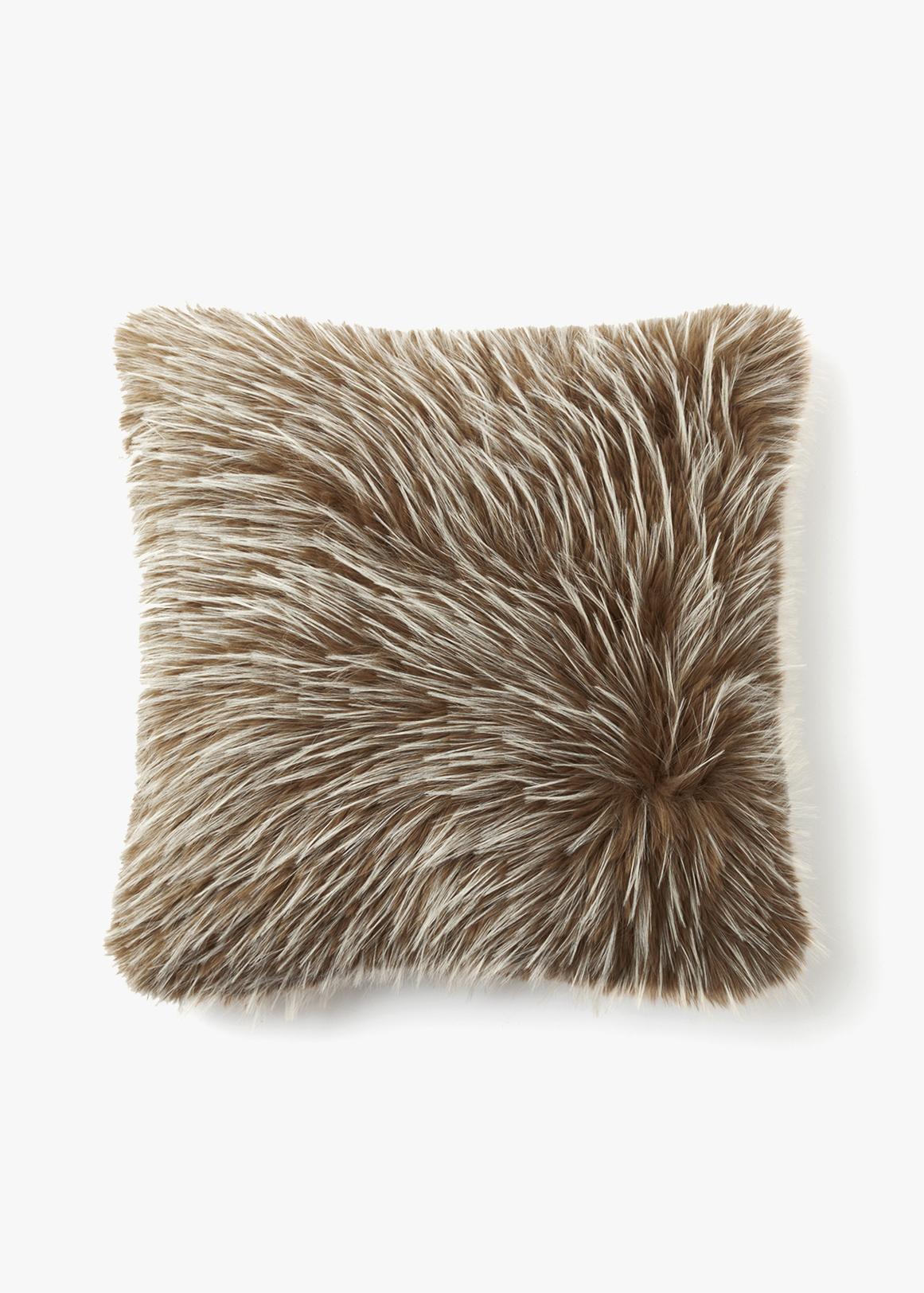 Shaggy Fur Scatter Cushion Cover 50x50cm - Main Image