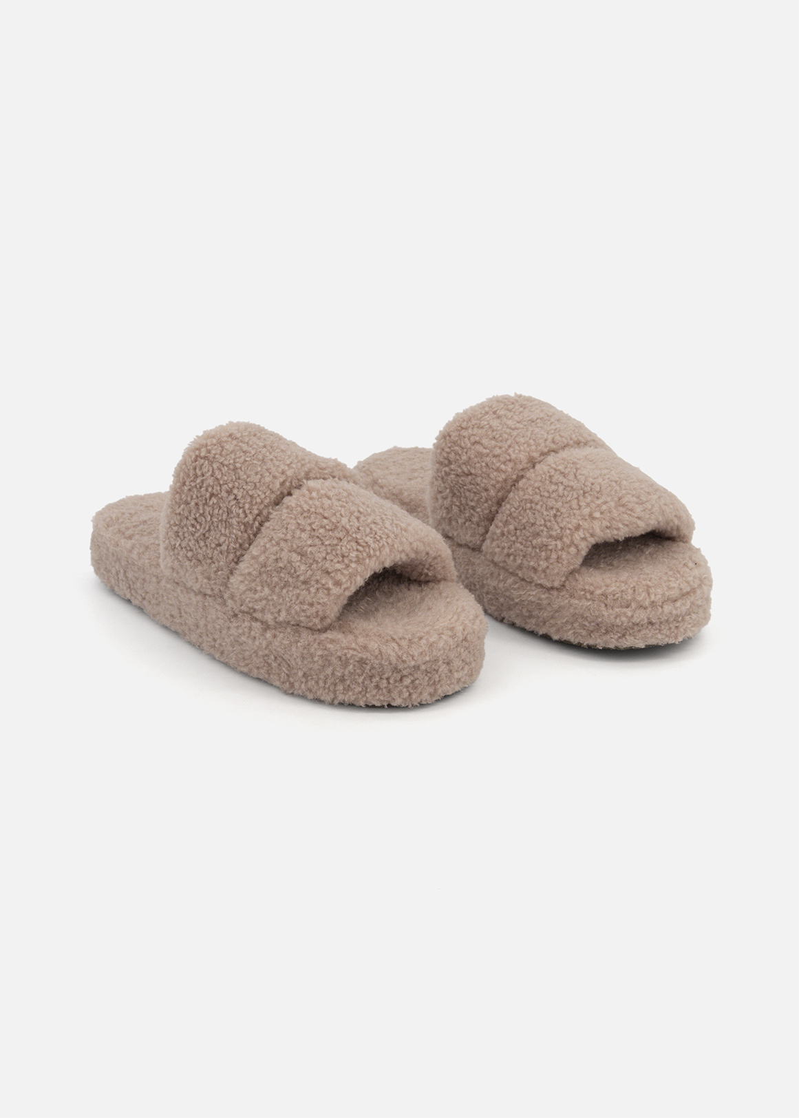 Sherpa Double Band Slippers