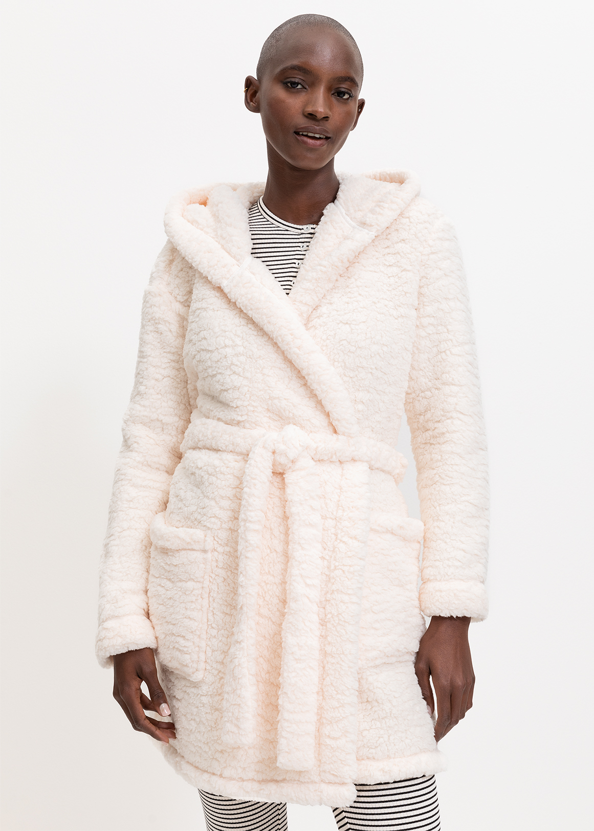 Sherpa Hooded Gown | Woolworths.co.za