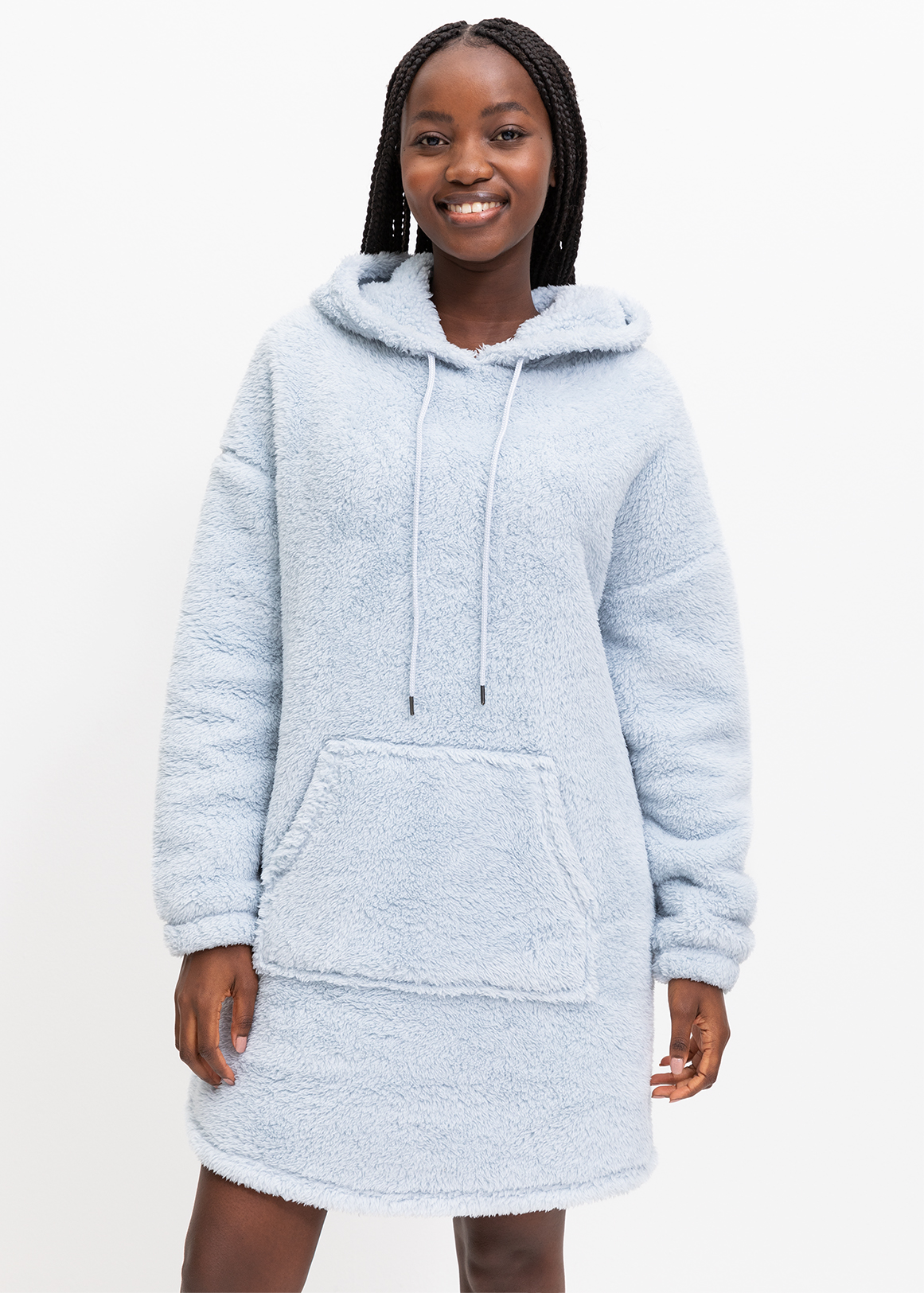 Sherpa Hoodie Gown | Woolworths.co.za