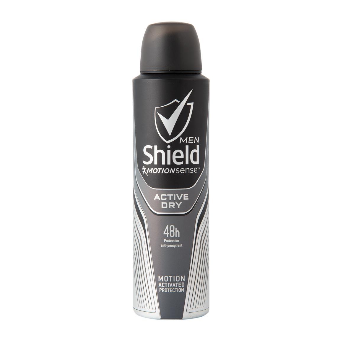 Shield For Men Active Dry Body Spray 150 ml
