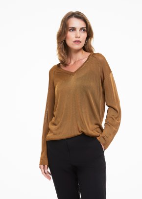 Buy Taupe Brown Cosy Lightweight Soft Touch Longline V-Neck Jumper Top from  Next USA