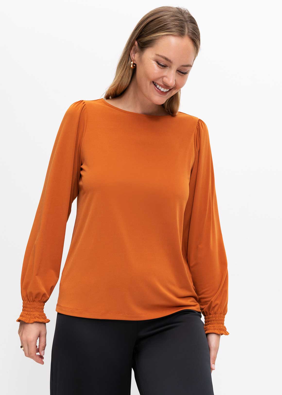 Shirred Balloon Sleeve Slash Neck Top Woolworths co za shirred-balloon-sleeve-slash-neck-top-woolworths-co-za