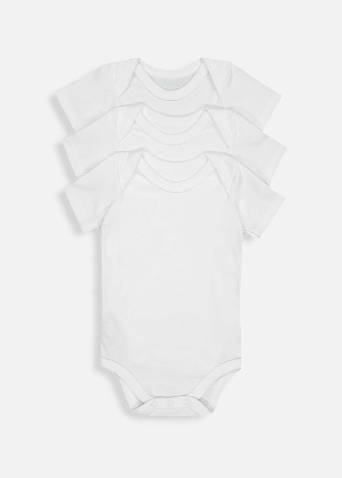 Short Sleeve Bodyvests 3 Pack