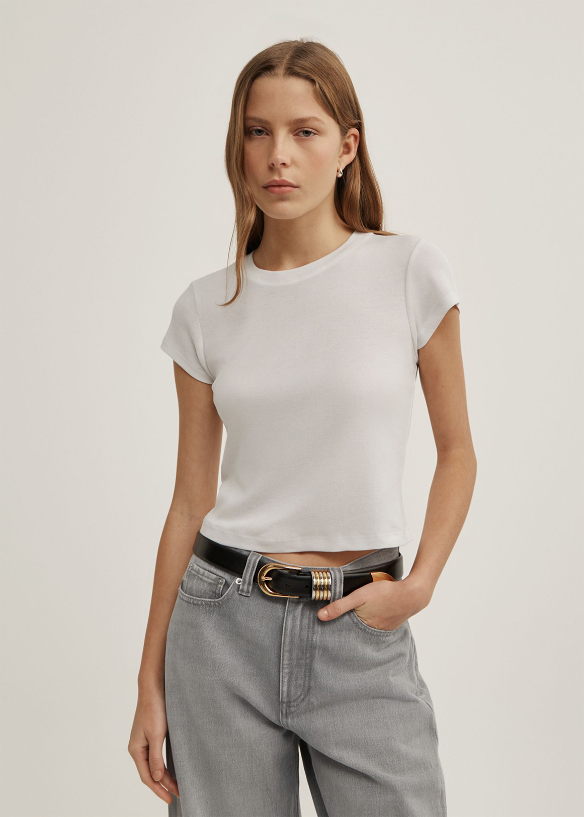 Short Sleeve Fitted T-Shirt