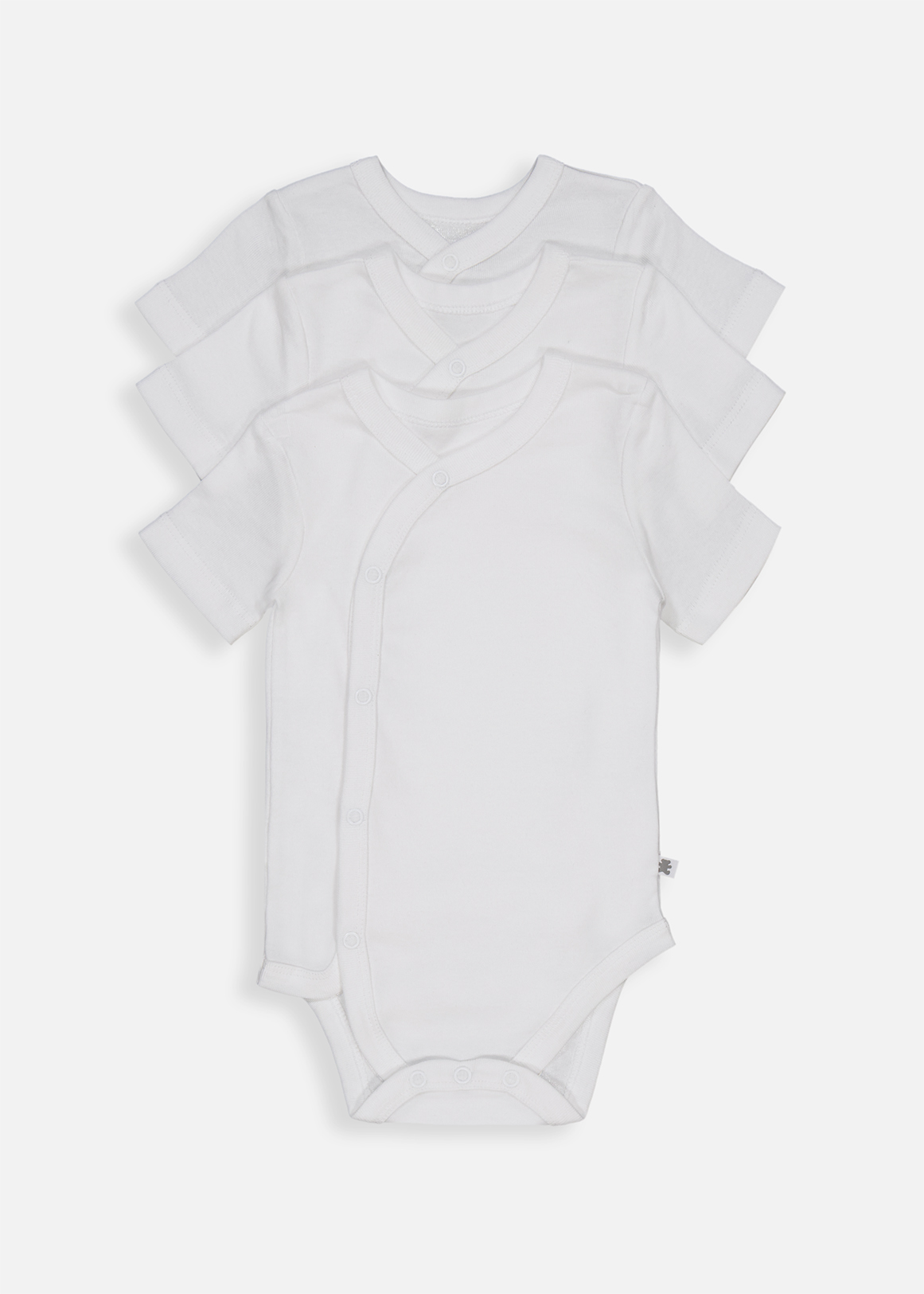 Short Sleeve Wrap Bodyvests 3 Pack