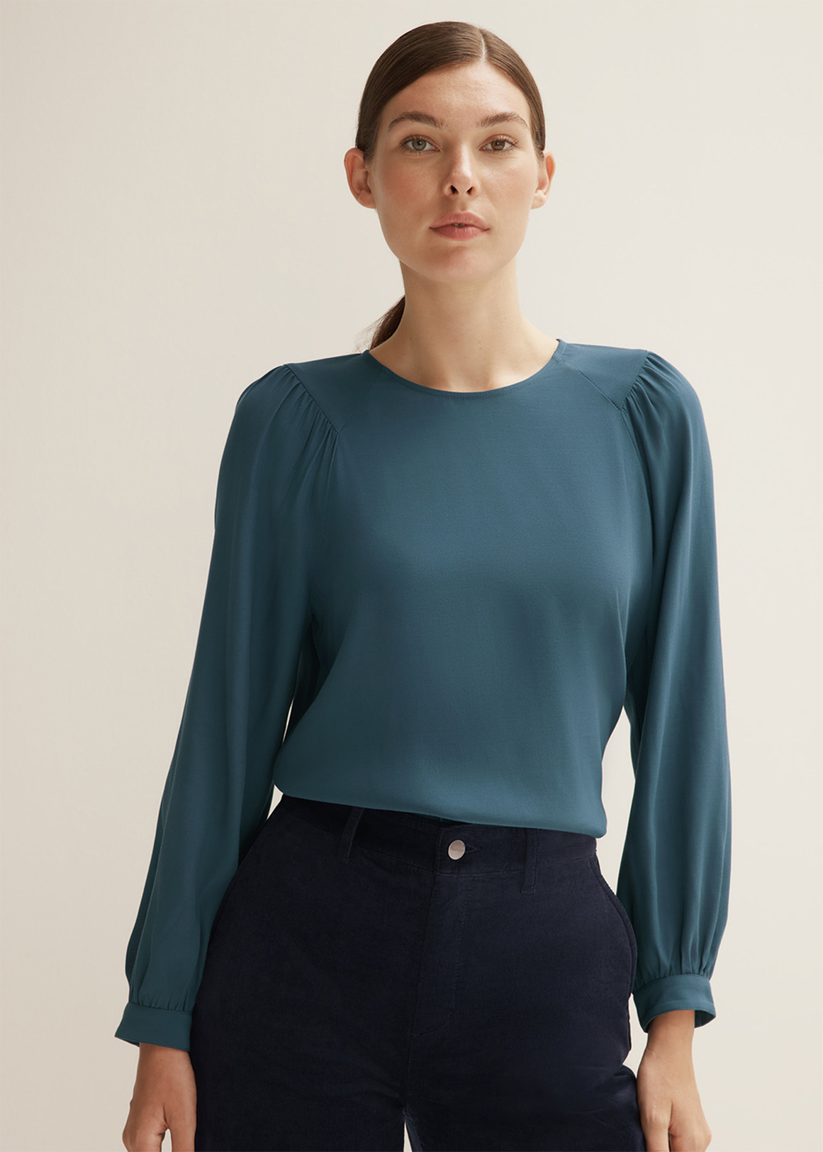 Shoulder Detail Blouse | Woolworths.co.za