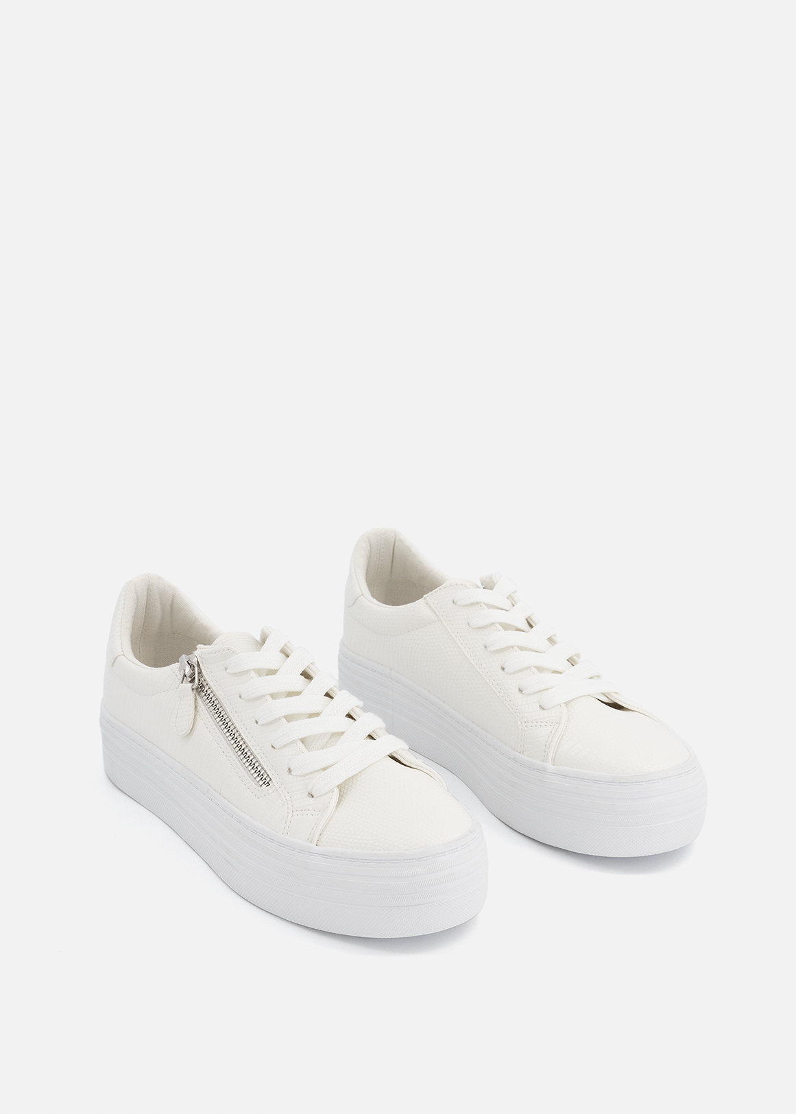 Side Zip Lace-up Sneakers | Woolworths.co.za