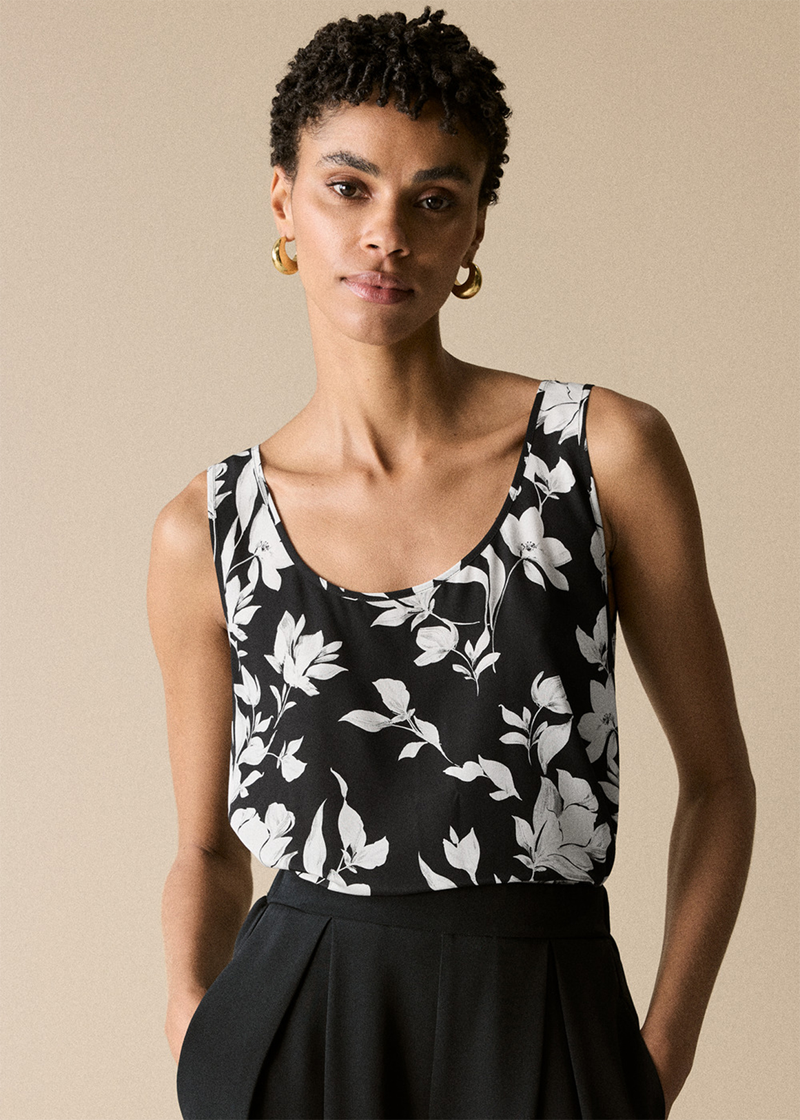 Silk Contrast Floral Tank Woolworths co za silk-contrast-floral-tank-woolworths-co-za
