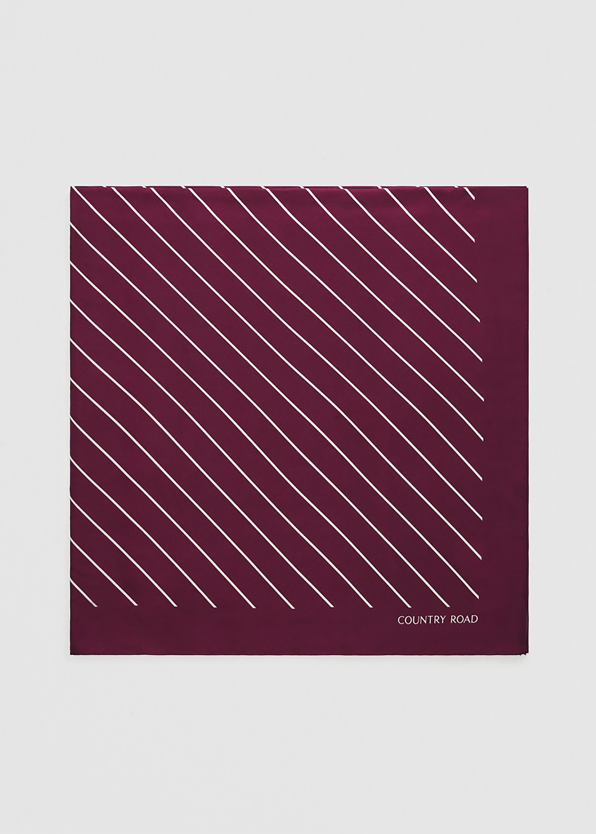 Silk Stripe Scarf