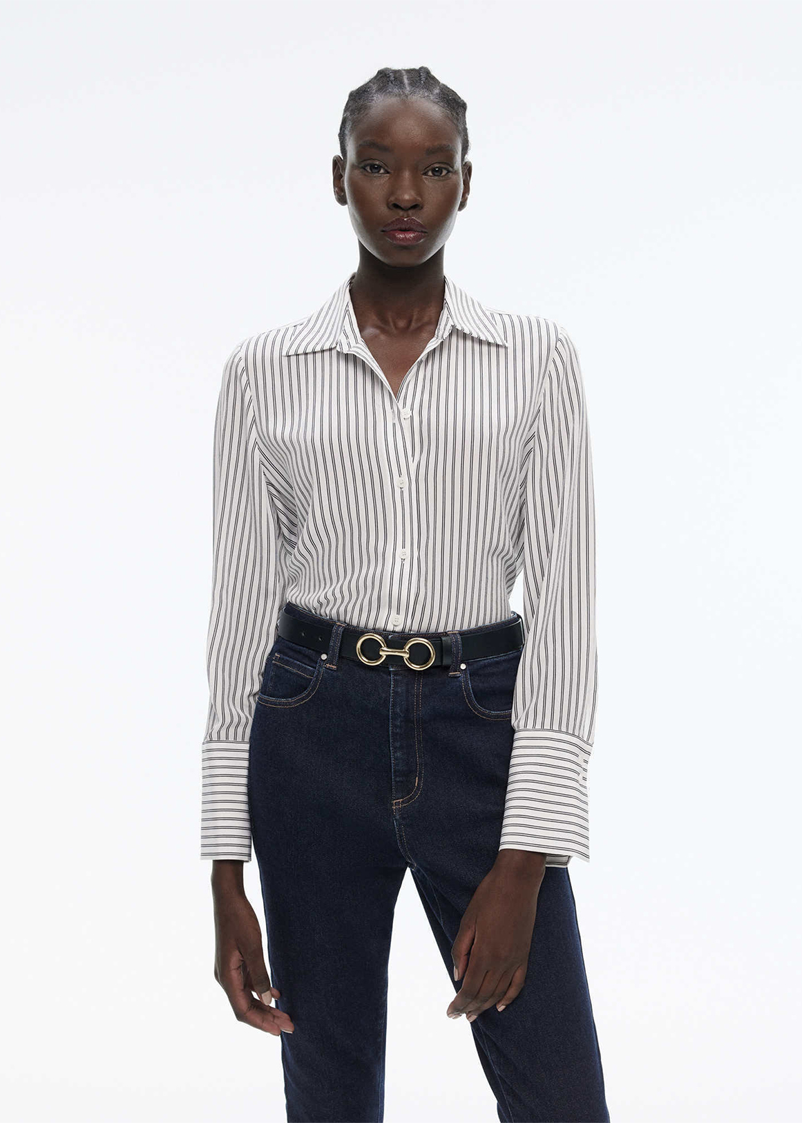 Silk Stripe Shirt | Woolworths.co.za