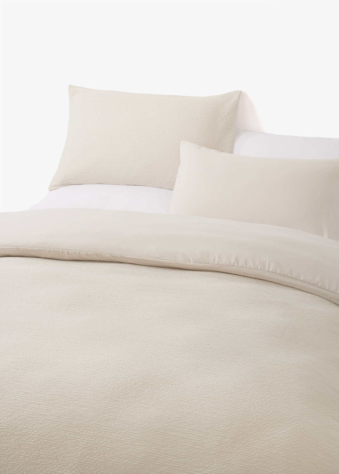 Silky Soft Textured Hypoallergenic Microfibre Duvet Cover Set