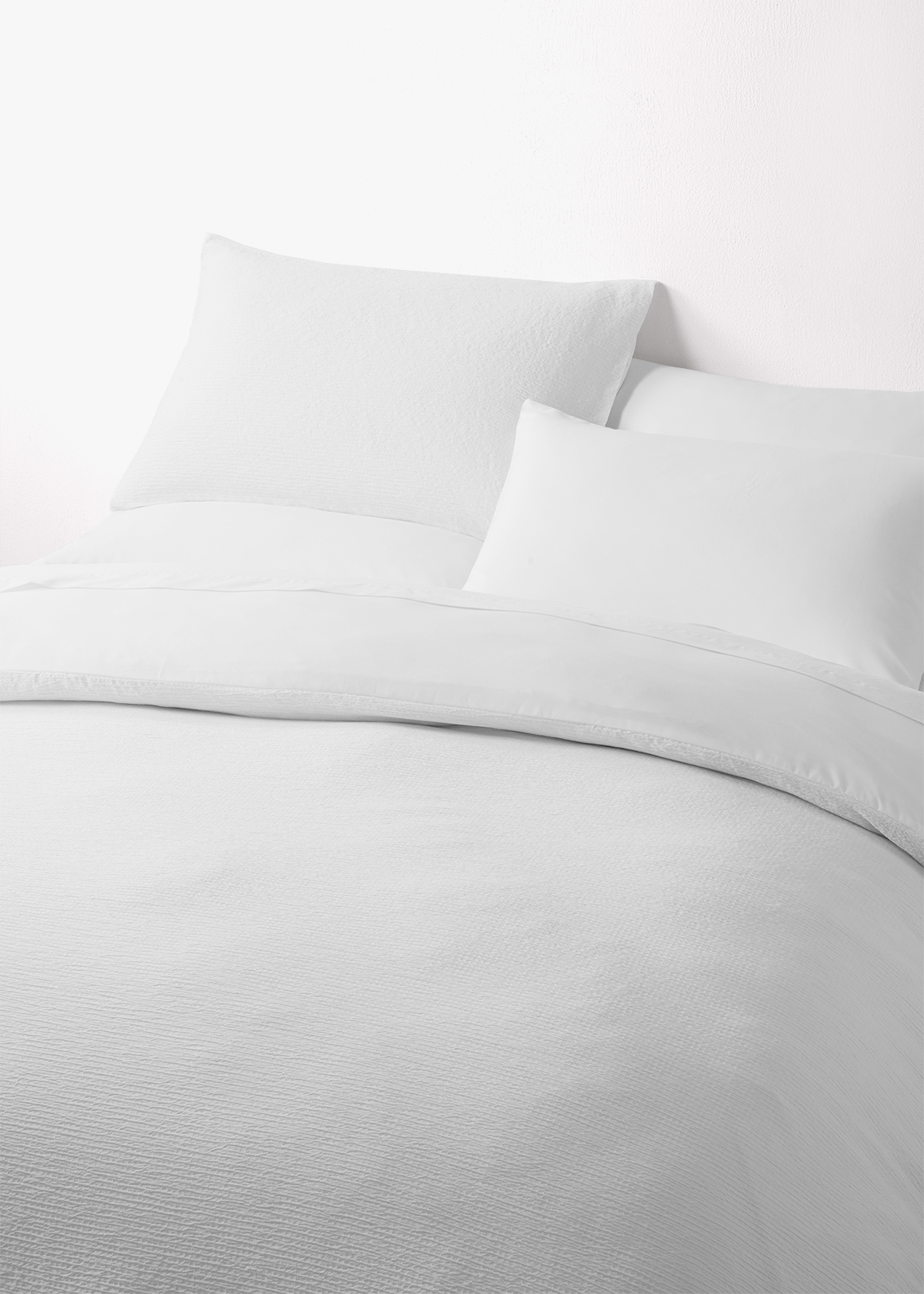Silky Soft Textured Hypoallergenic Microfibre Duvet Cover Set