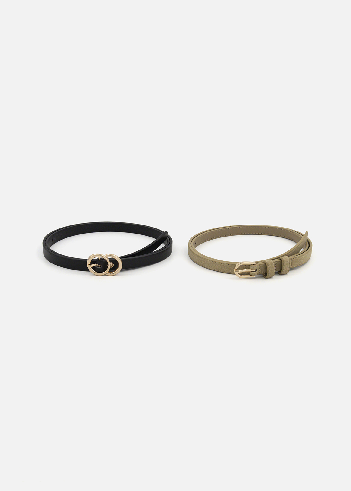 Skinny Belts 2 Pack