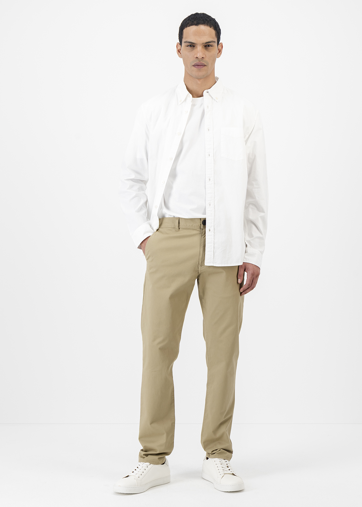 Skinny Stretch Cotton Chinos