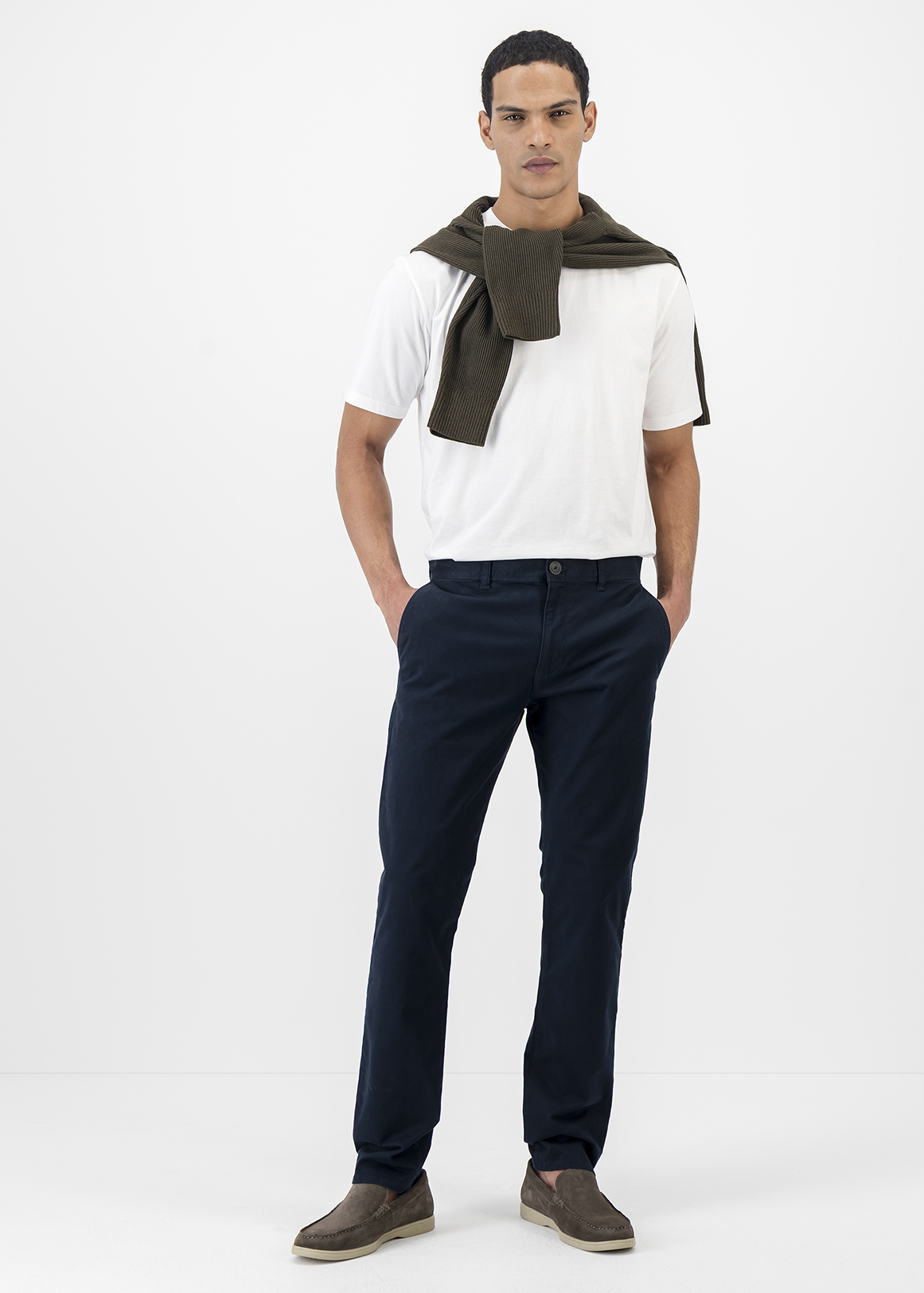 Skinny Stretch Cotton Chinos
