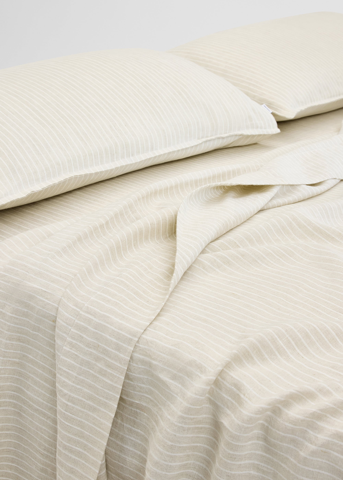 Skye Organically Grown Linen King Flat Sheet