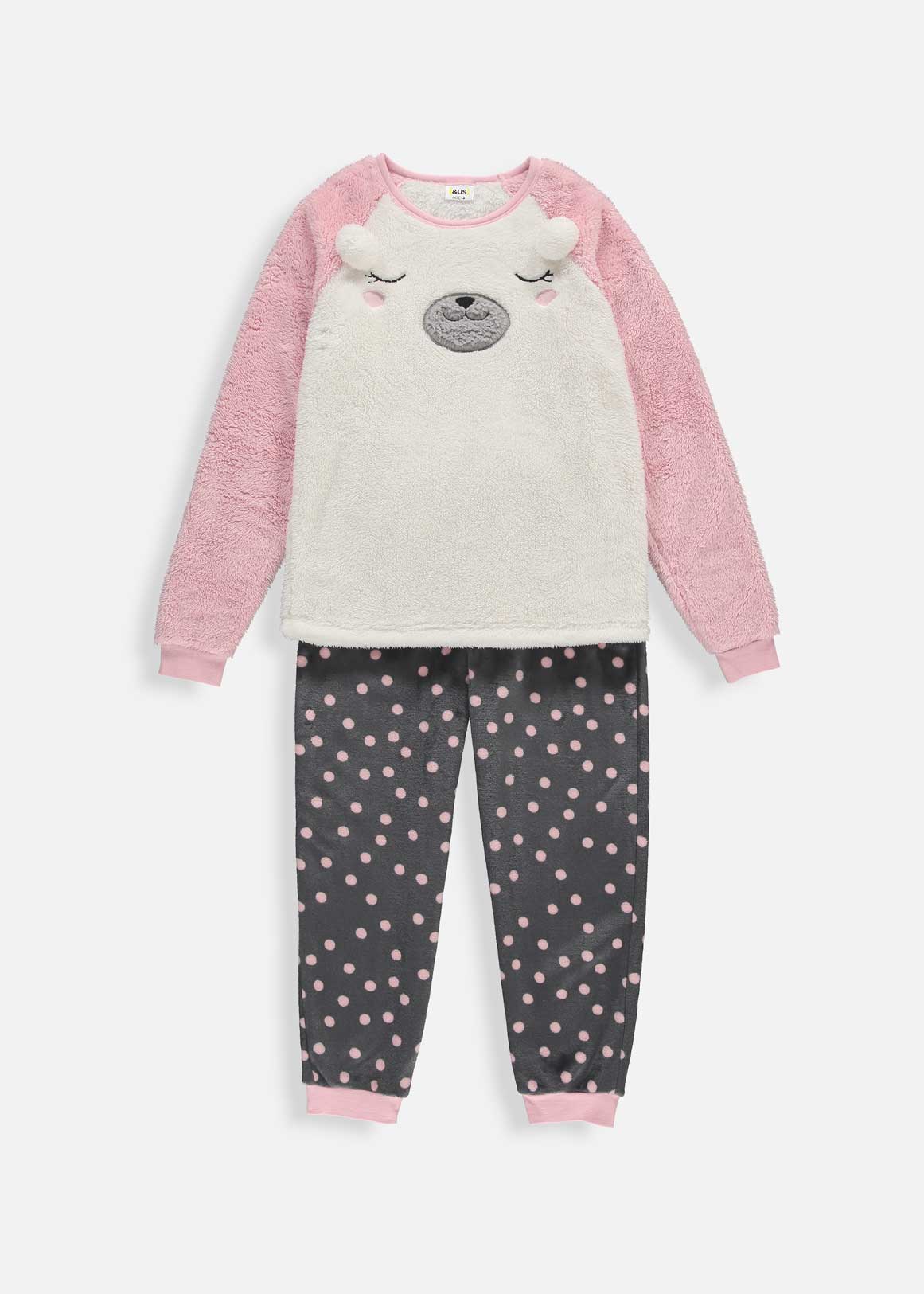 Sleepy Bear Fleece Pyjamas | Woolworths.co.za