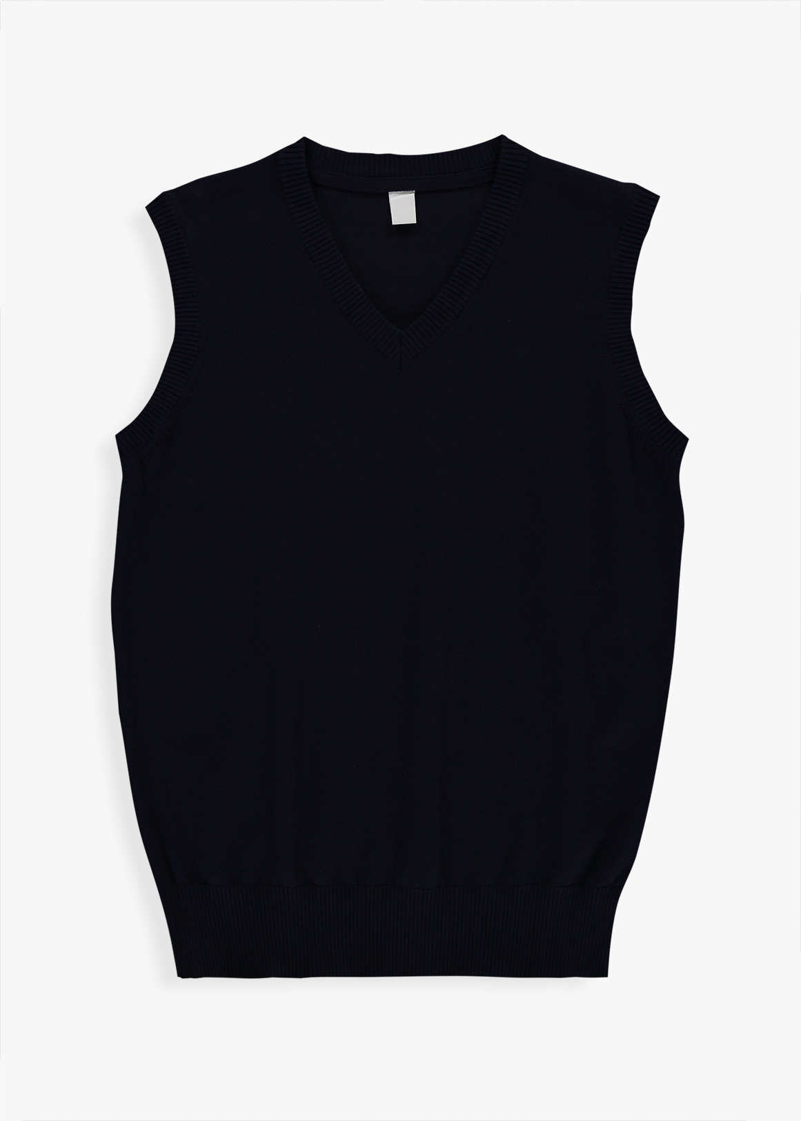 Sleeveless V-neck School Pullover