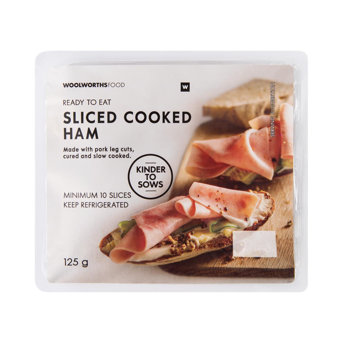 Sliced Cooked Ham 125 g